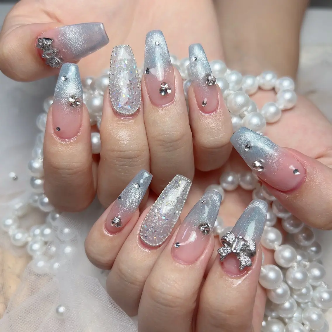 ネイル M 🌷Nail 長さだし専門店のネイルデザイン