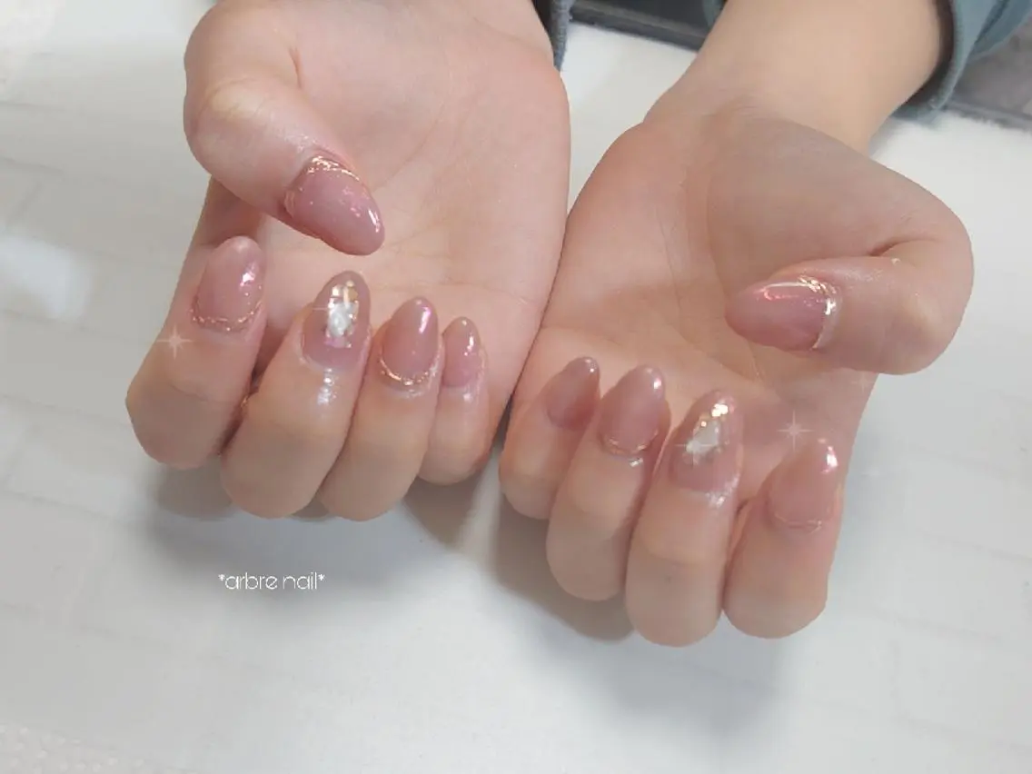 ネイル ✯.。 arbre nail 。✯.のネイルデザイン