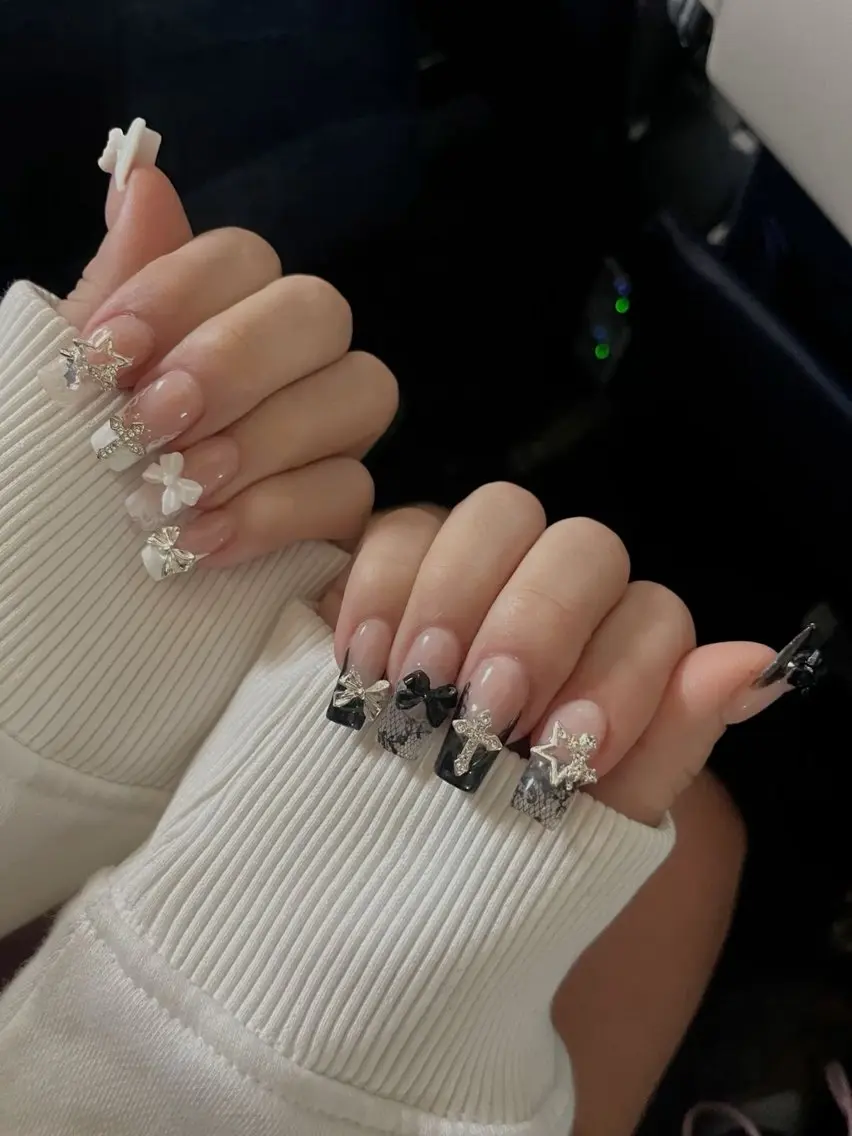 ネイル チークネイル フットネイル フレンチネイル グラデーション 韓国ネイル Ribbonnail salonのネイルデザイン