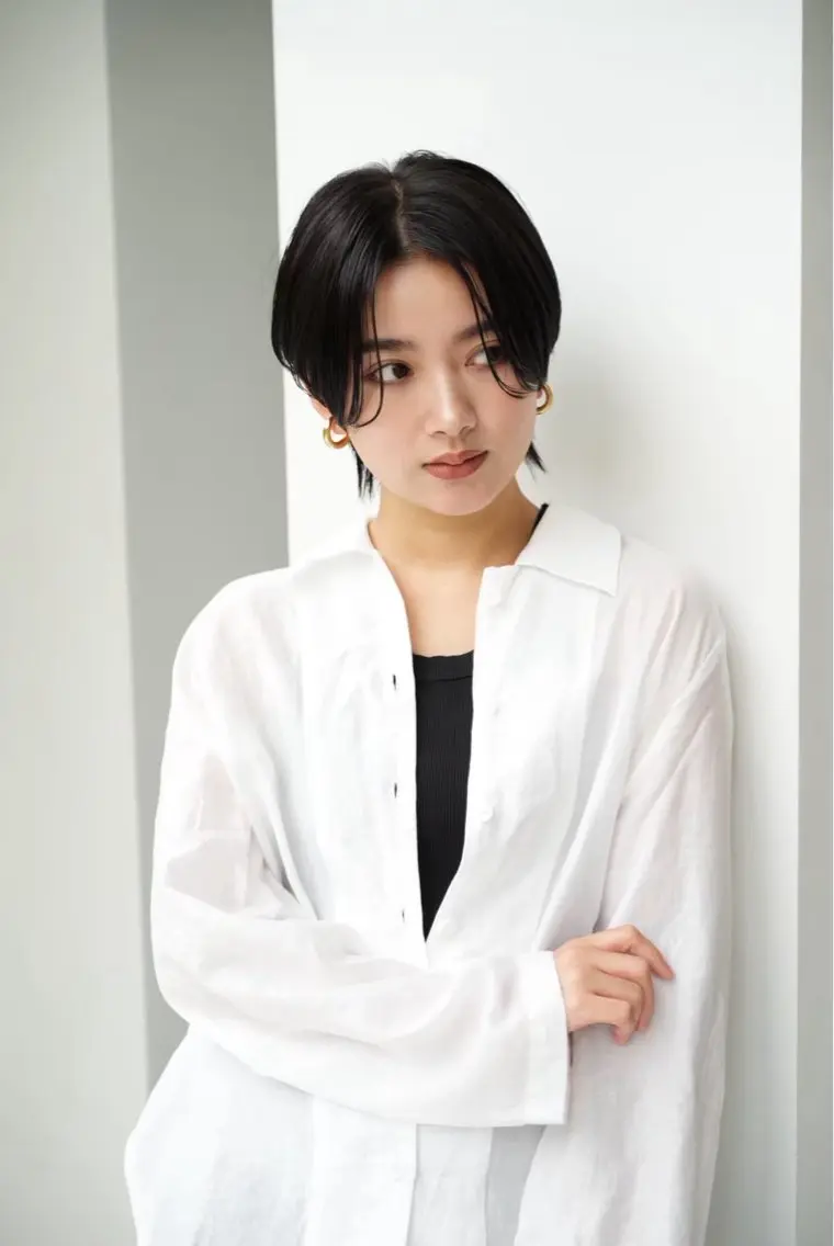 ショート カラー 加賀 千聖 /soigneのヘアスタイル