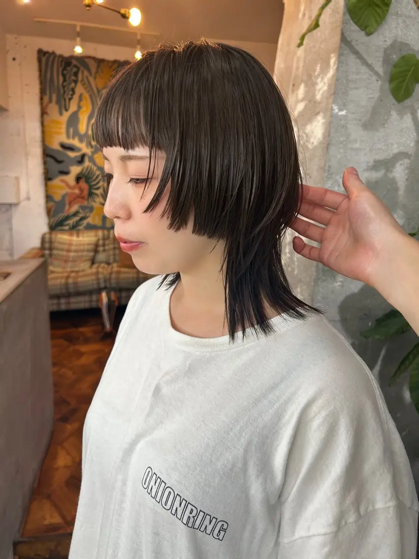 ショート ハシモトタケル🌿 ボブ/レイヤーカットのヘアスタイル