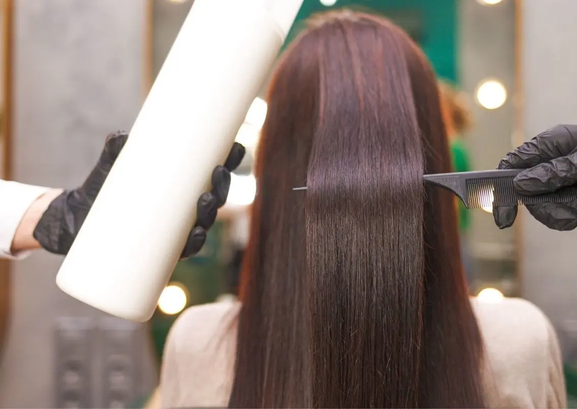 【平日限定/月曜日、木曜日限定】ヘアカラー+ボンド修復トリートメント【モデル用】の写真