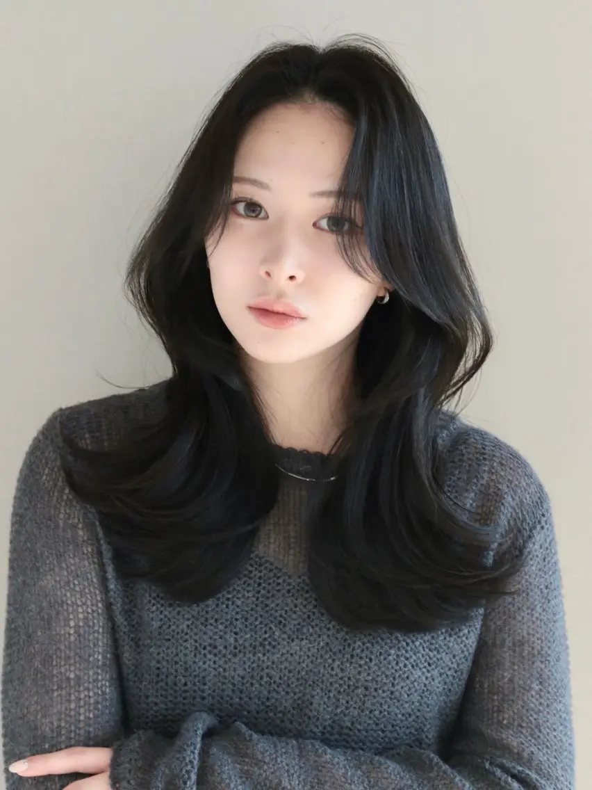 前髪・顔周りカット✂️+シャンプー🧴+AFLOATオリジナルトリートメント⭐️+巻き髪🤍の写真