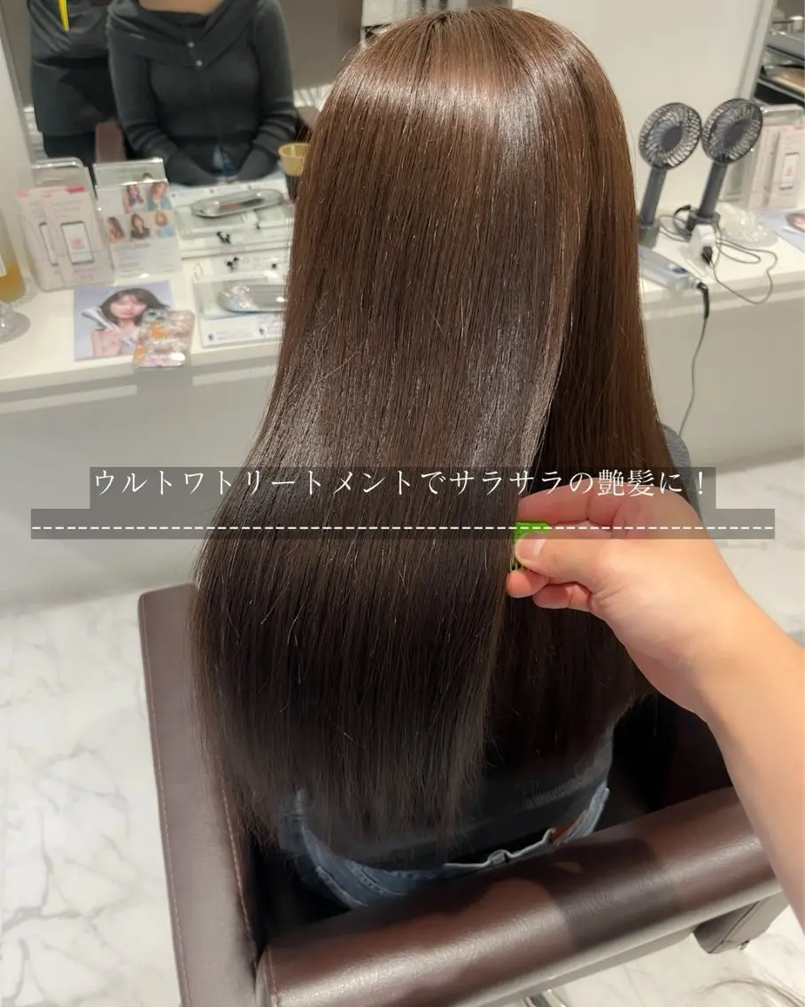 ロング カラー パーマ カット 縮毛矯正 Grow by NYNY 坂本 理輝のヘアスタイル