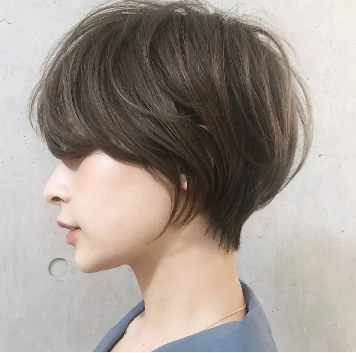 ショート ショートボブ ボブ くびれヘア ショートヘア 無料募集/ ショートカット 日向のヘアスタイル