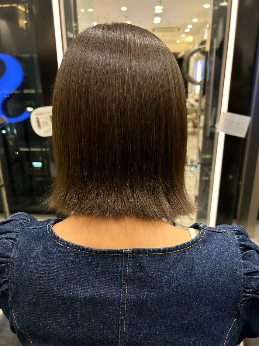 カラー 韓国っぽ水光肌カラー マンツーマン🫧なおのヘアスタイル