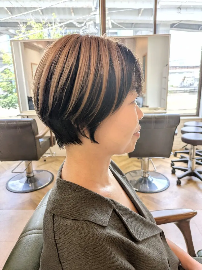 ショート ショートヘア カット 増田 耀のヘアスタイル