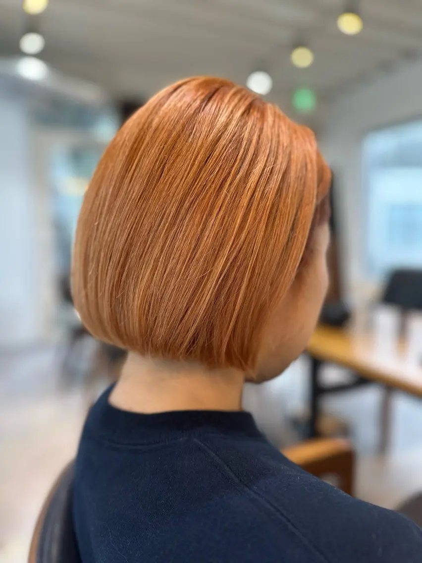 ショート カラー マンツーマンサロン 髪質改善⭐︎代官山のヘアスタイル