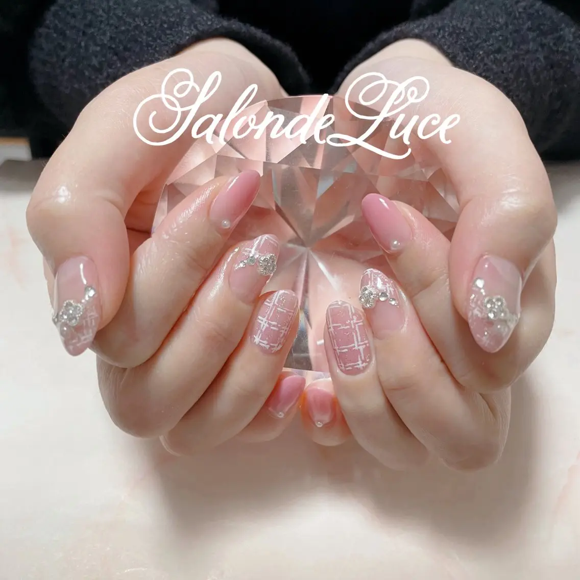 ネイル キラキラネイル Salon de Luceのネイルデザイン