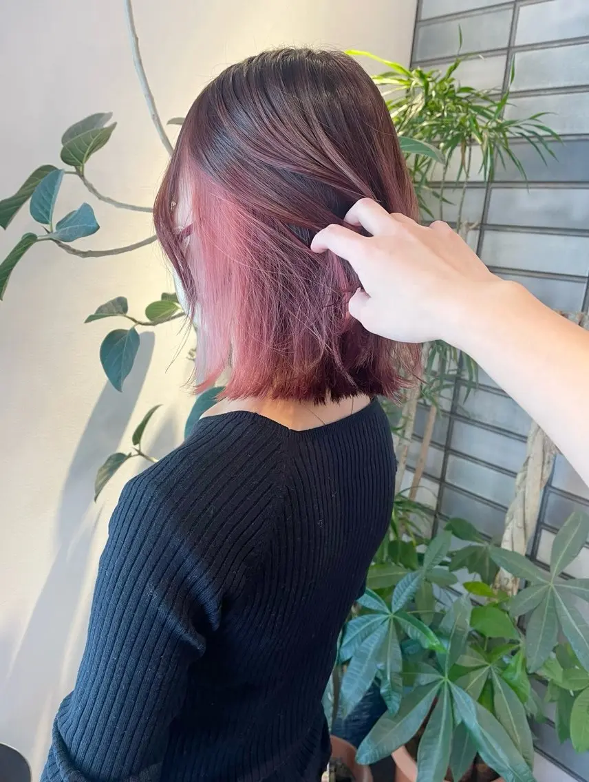 ミディアム EIGHTSOL博多 筑紫口店 溝口里穂のヘアスタイル