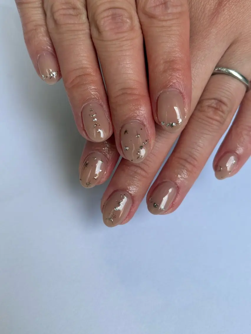 ネイル ハンドネイル 手描き🌸ニュアンス monny nailのネイルデザイン