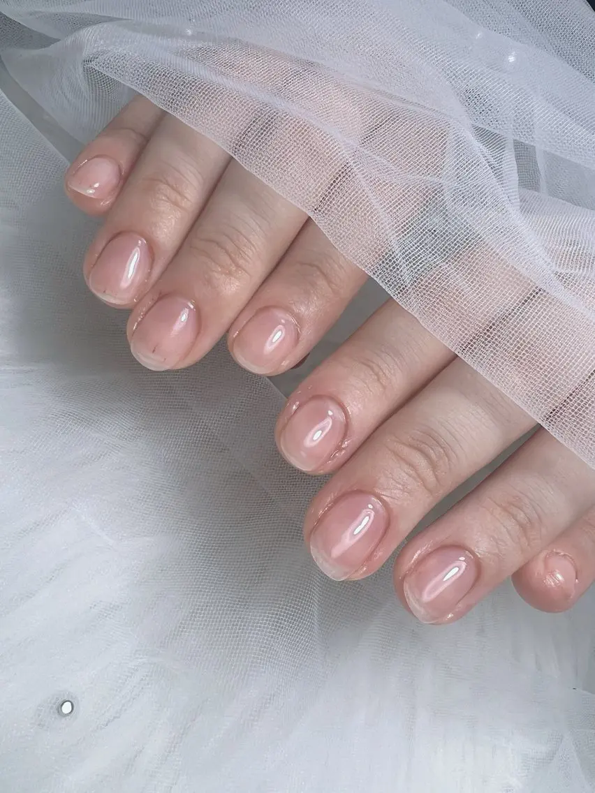 ネイル クリアネイル ハンドネイル nail salon Noël_赤磐のネイルデザイン