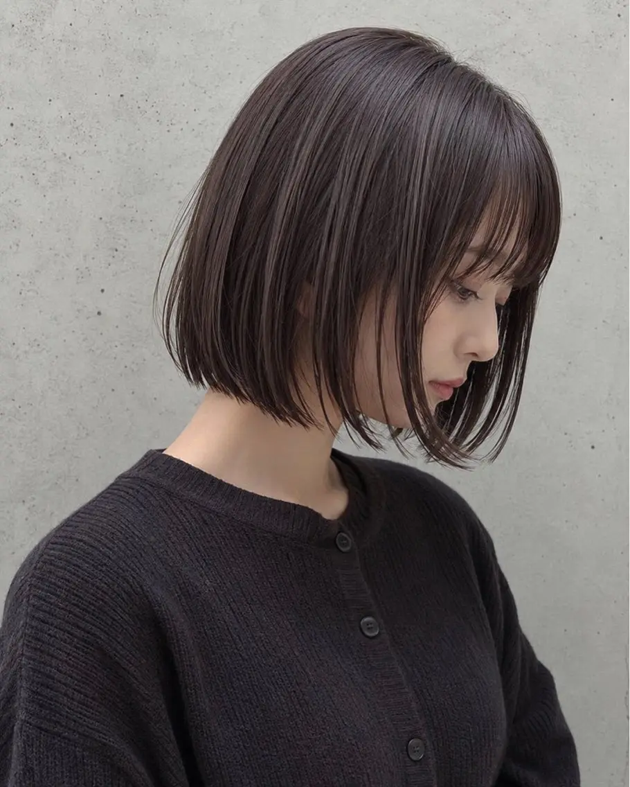 〈minimo限定〉ボブ+透明感カラーの写真