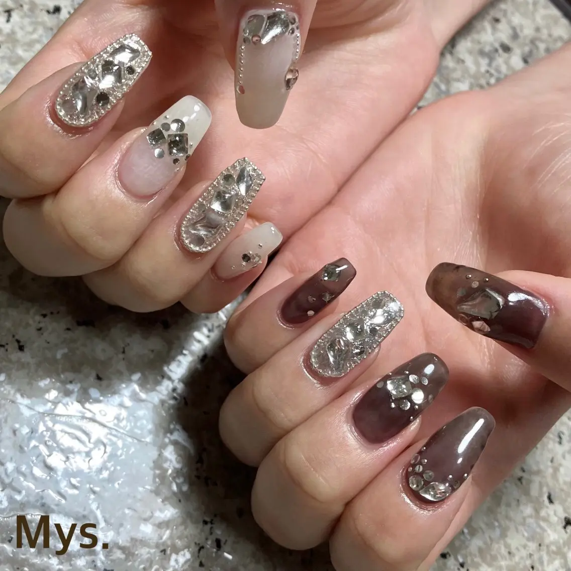 ネイル ハンドネイル Mys. 三上紗紀のネイルデザイン