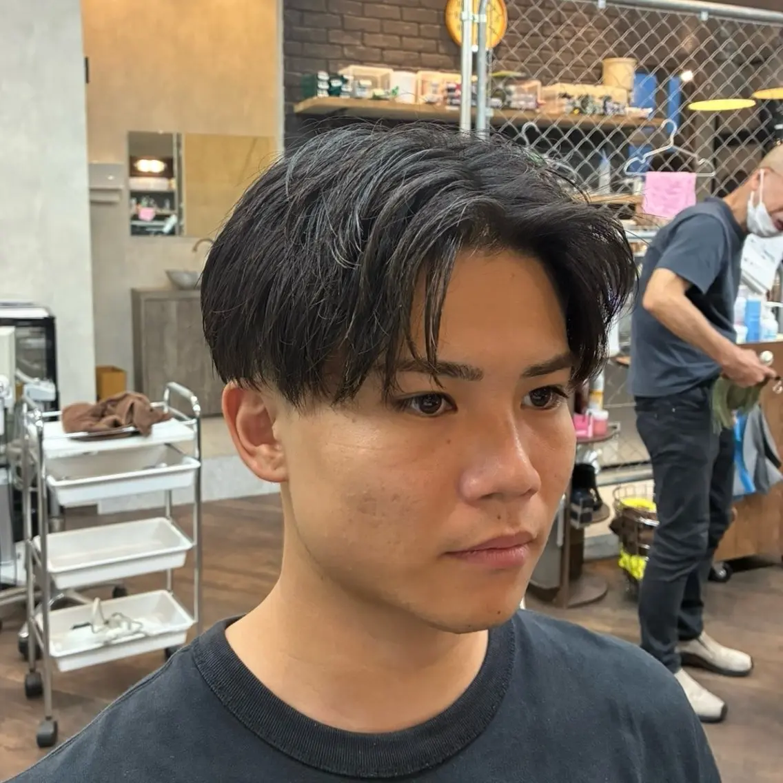 ショート メンズ カット インフィニィトネオ 三浦のヘアスタイル