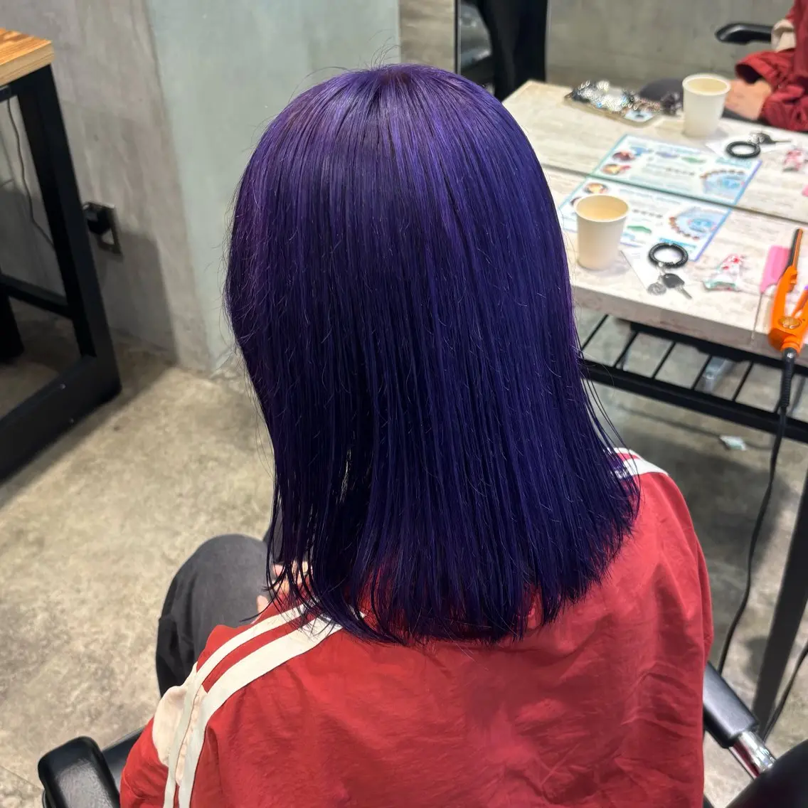 セミロング カラー ヘアアレンジ ヘアカラー トリートメント 🍀淡色×ブリーチ/ ベージュ✨RINOのヘアスタイル