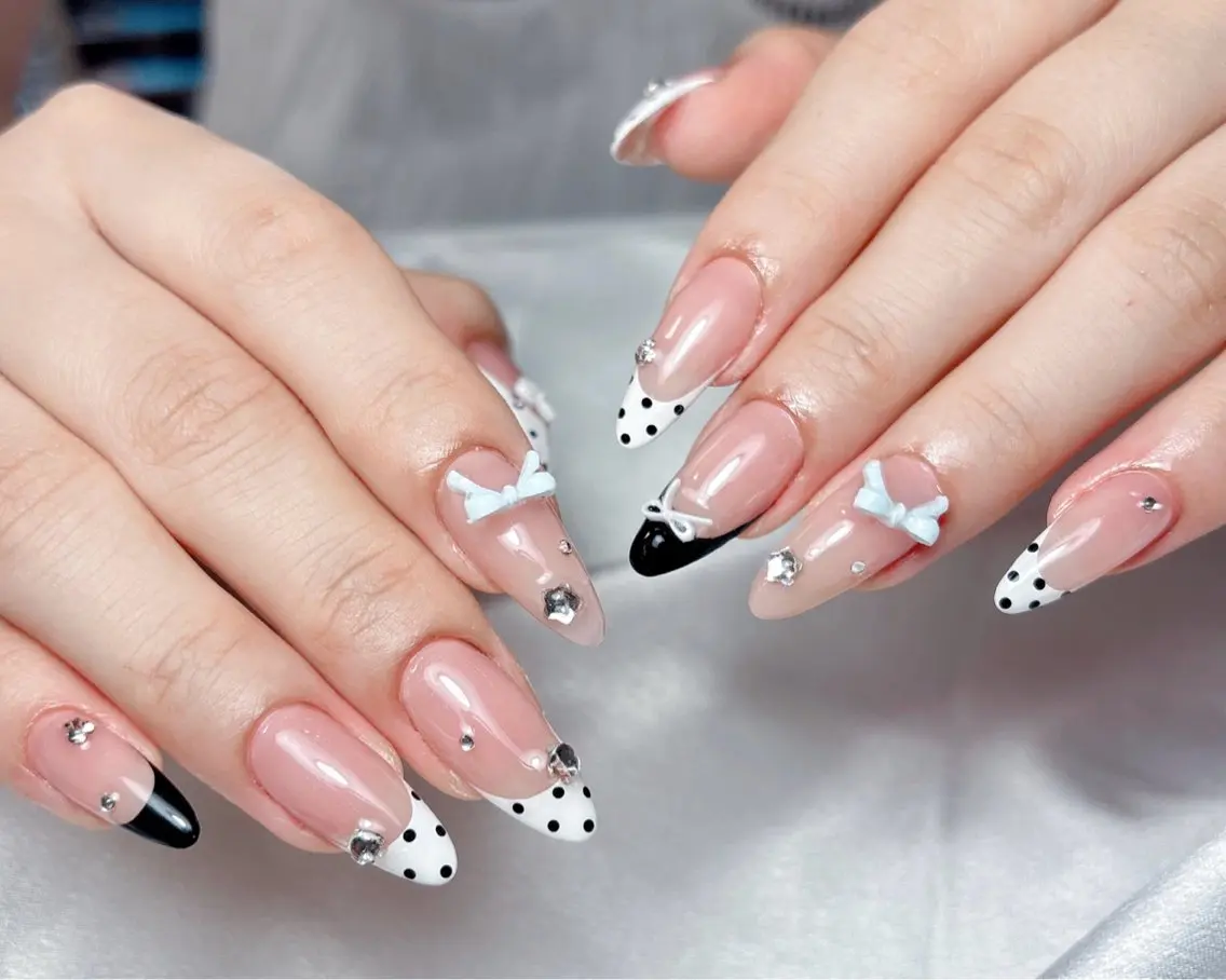 ネイル ハンドネイル Aura Nail 長さだし/パラジェルのネイルデザイン