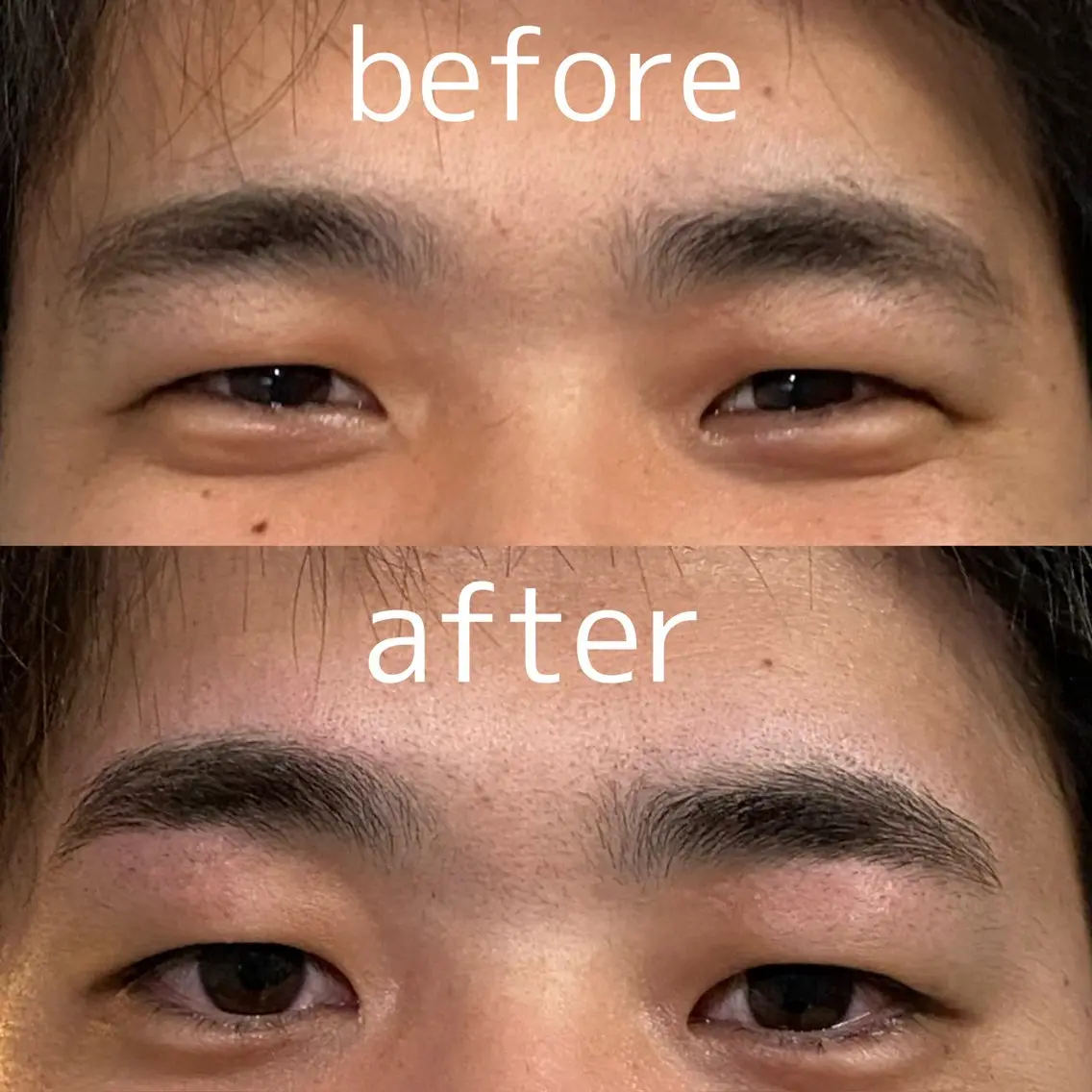 カット+眉カット（メンズ）の写真