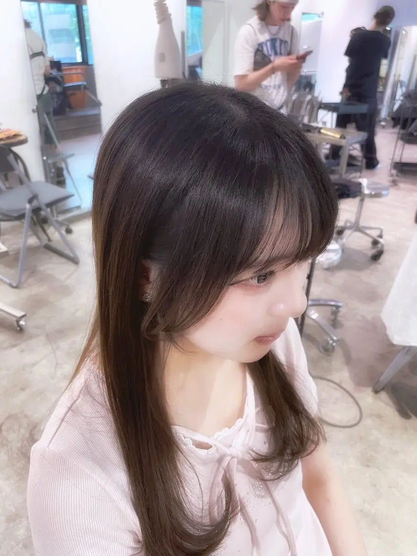 ロング カット mitchy モデル様募集中♪のヘアスタイル