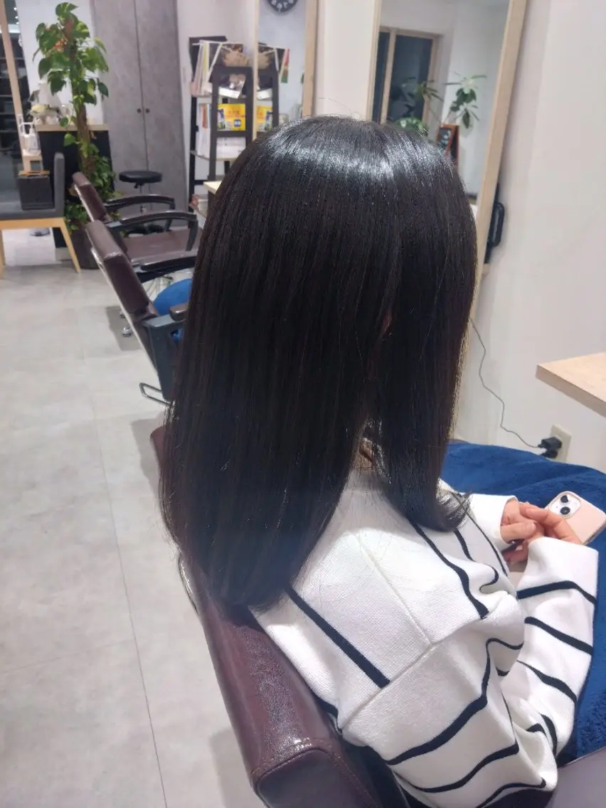 カラー 中山 樹のヘアスタイル