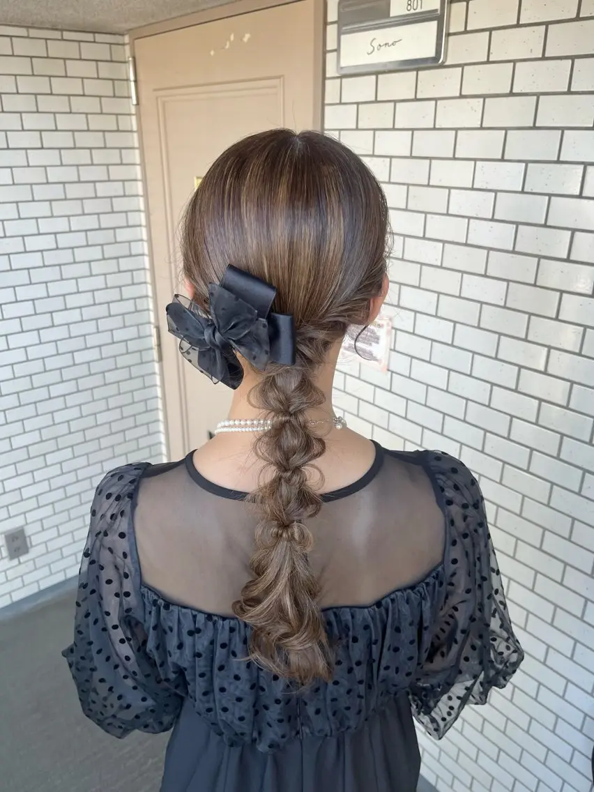 ヘアアレンジ ヘアセット 推し活/イベントヘア 🎀✨yuriのヘアスタイル
