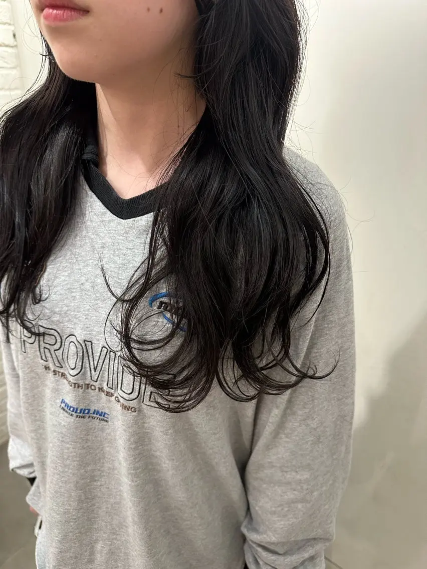 ロング ヘアカラー トリートメント ‎🤍ともえ‎🤍 /レイヤーカット🧸のヘアスタイル