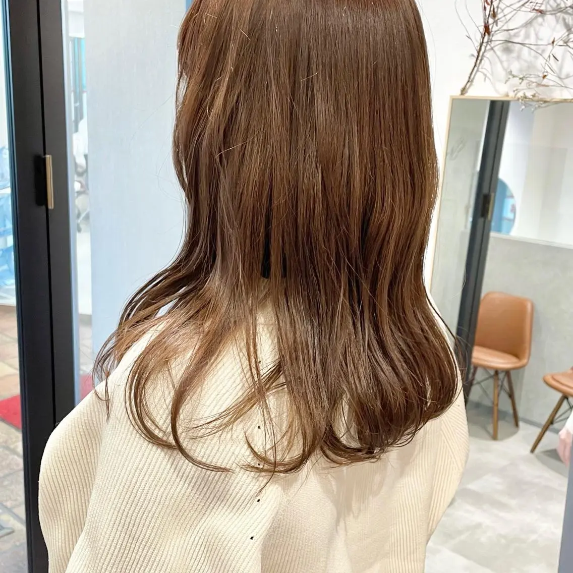 🧁トレンド艶感color＋高保湿トリートメント⚠️シャンプーブロー込み🧁【ベージュ/ミルクティーベージュ/オリーブ】の写真
