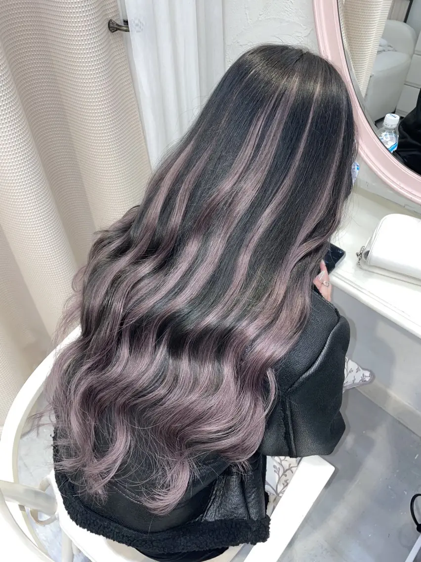 ロング シールエクステ エクステ 🦋韓国hair🦋 エクステ店長sakiのヘアスタイル