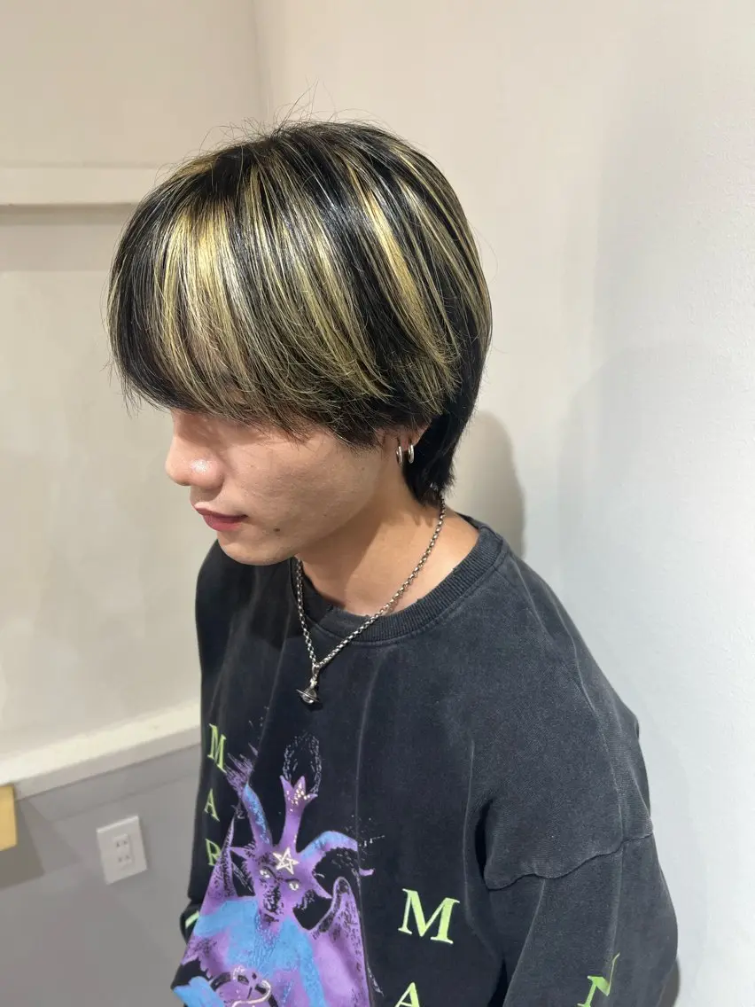 ショート カラー ハイライトカラー ハイライト 髙橋 秀果のヘアスタイル