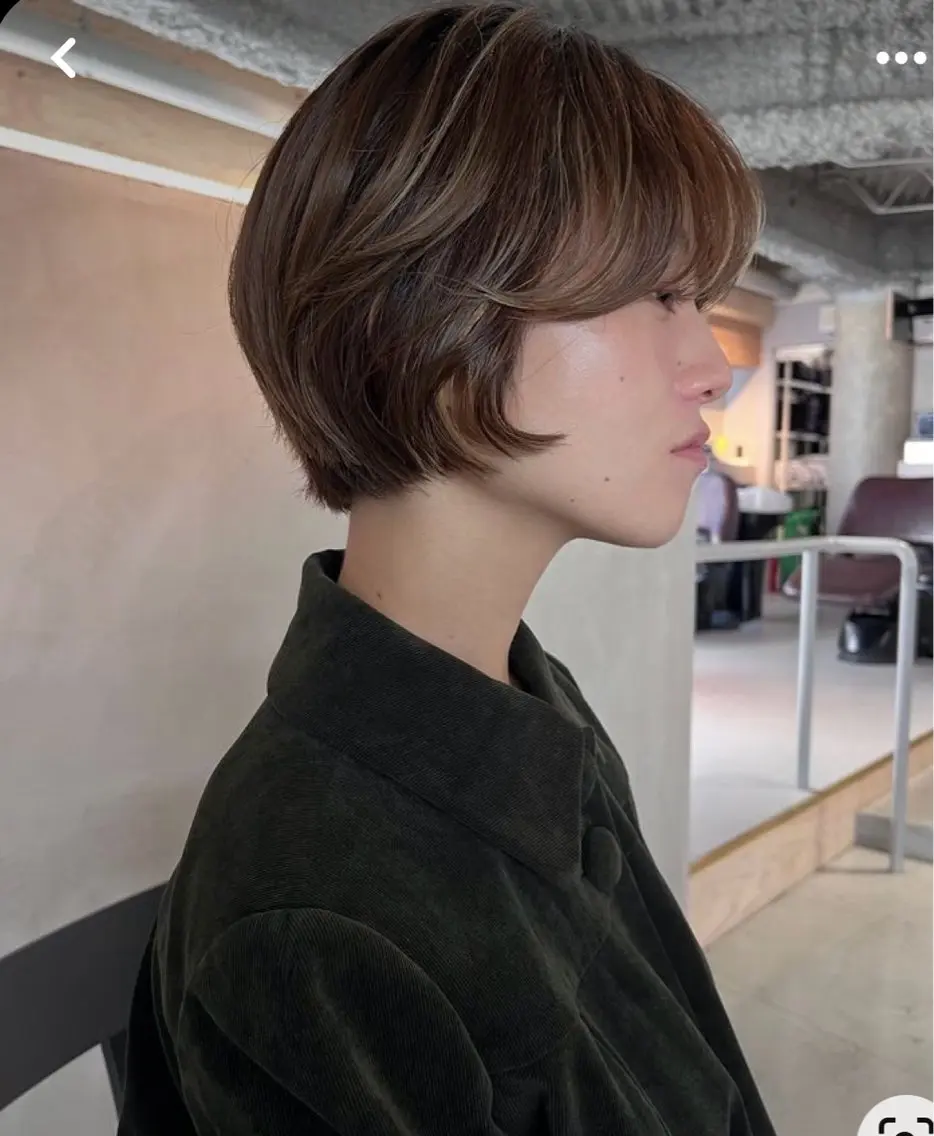 ショートモデルの写真