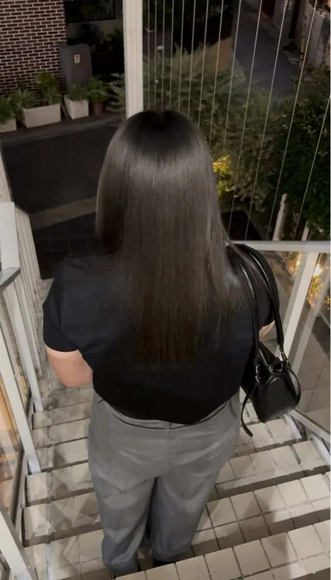 ロング カラー MINX 白石 漣のヘアスタイル