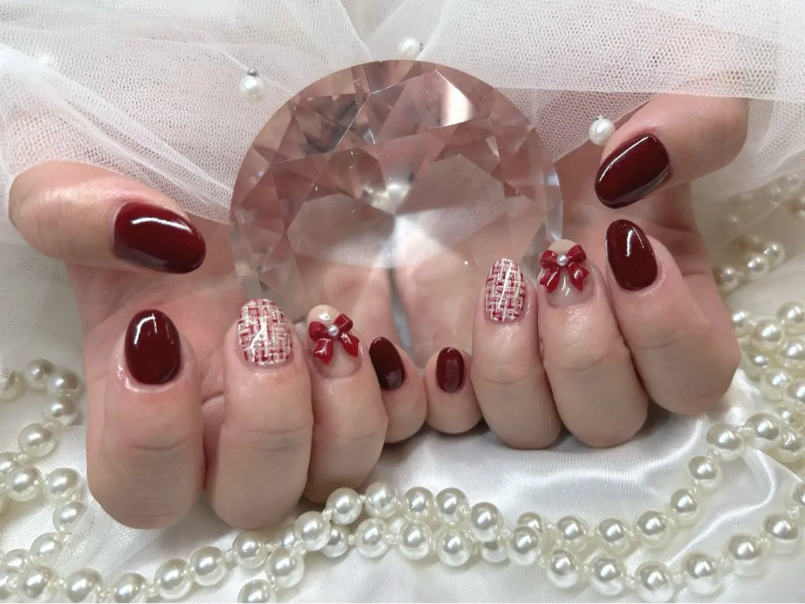 ショート ハンドネイル Nailsalon Angeのネイルデザイン