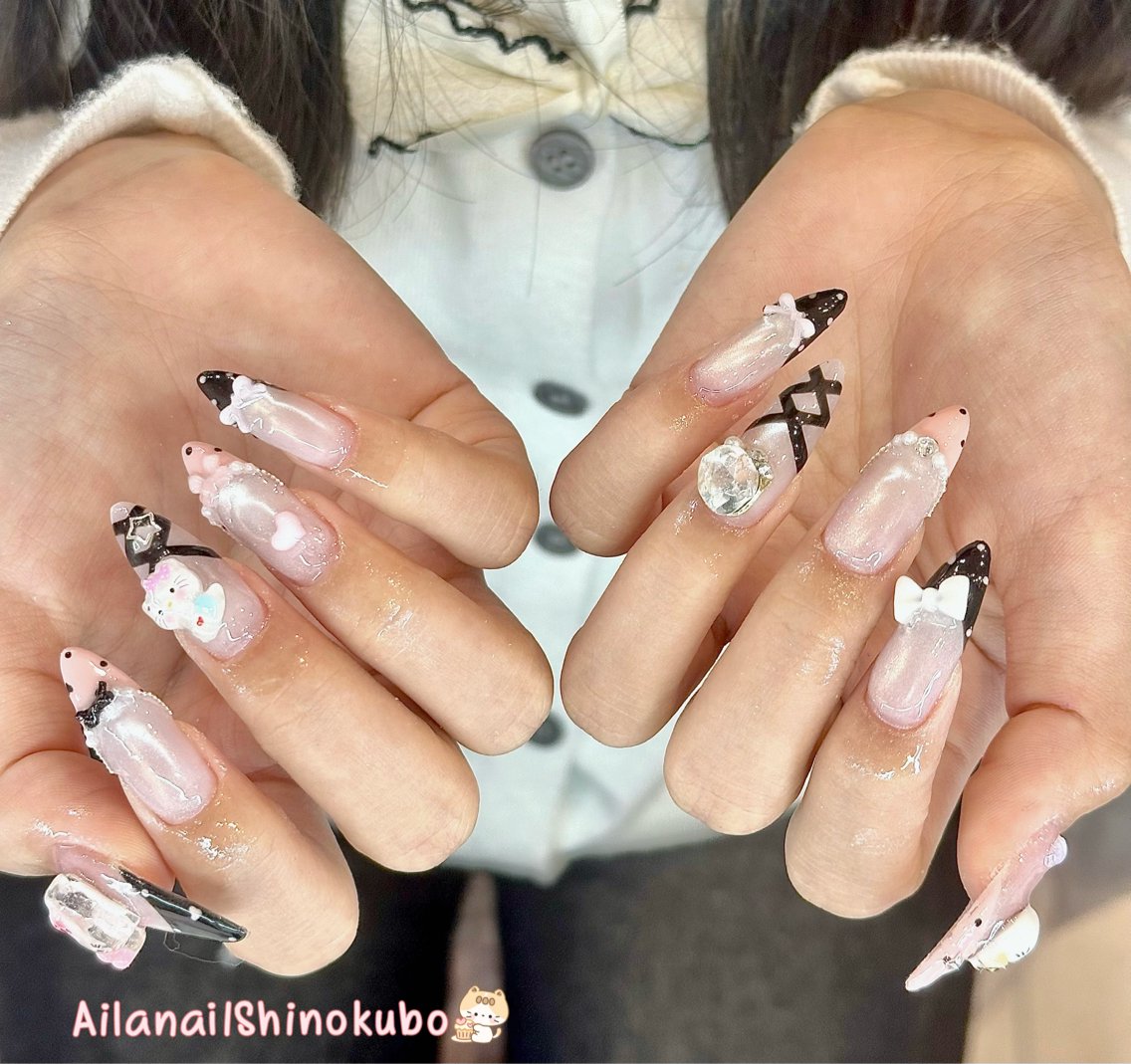 セミロング Aila Nail Shinokuboのネイルデザイン