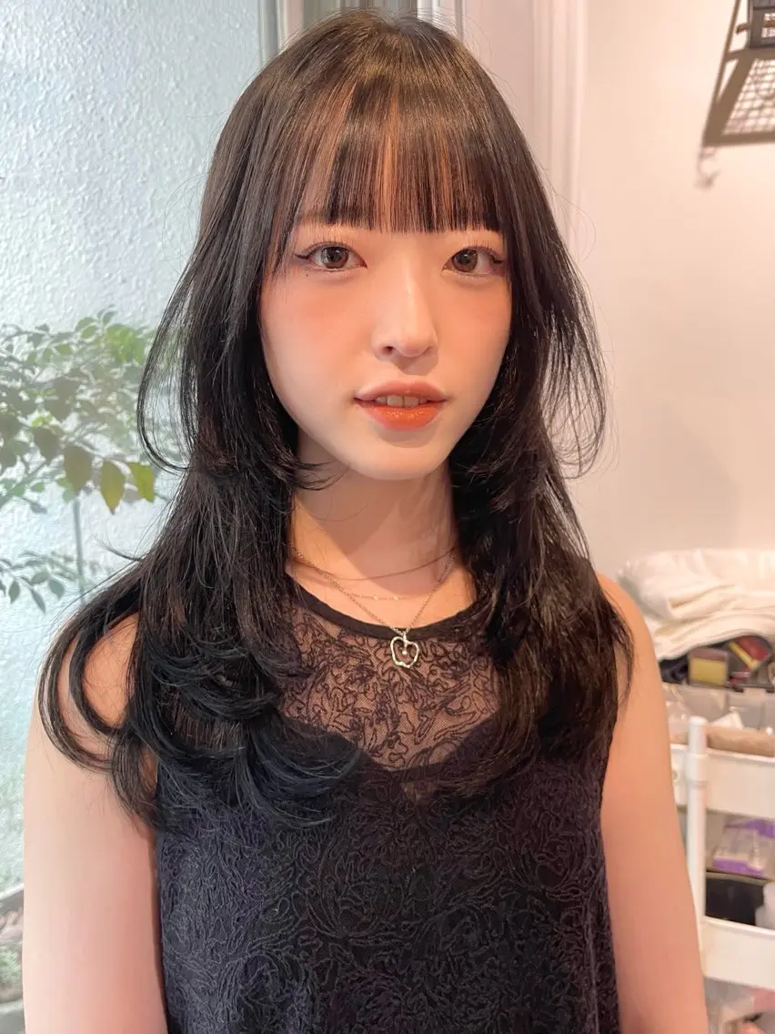 ロング ハイレイヤー レイヤーカット ano ♡のヘアスタイル