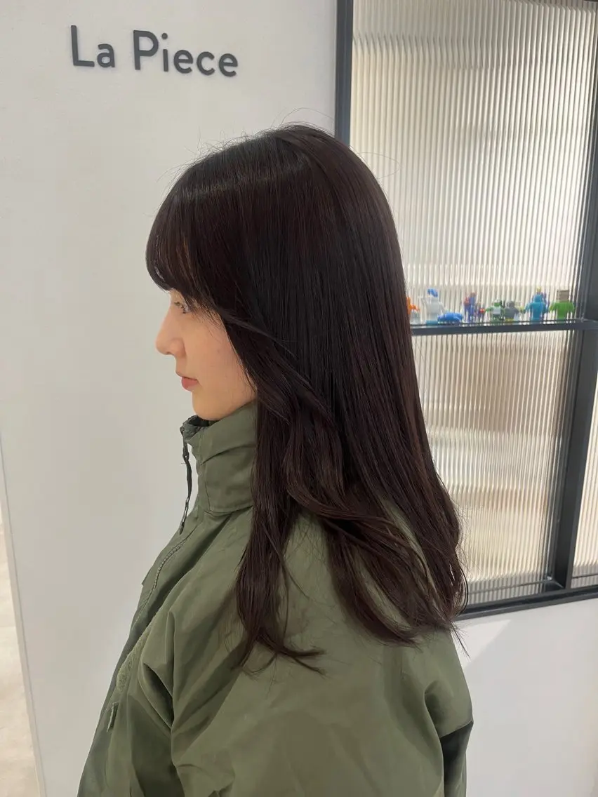 ロング ヘアカラー カラーモデル募集中 🎀🤍菜々美のヘアスタイル