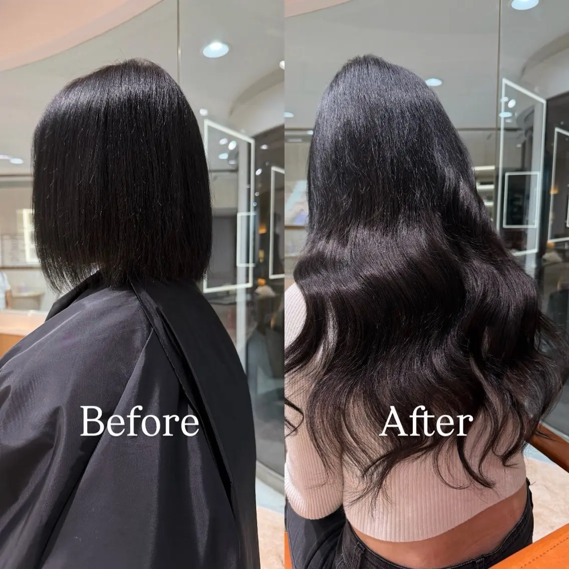 ロング カラー シールエクステ ハイトーンカラー エクステ ヘアカラー エクステ シールエクステ特化 ハイトーン、NANAのヘアスタイル
