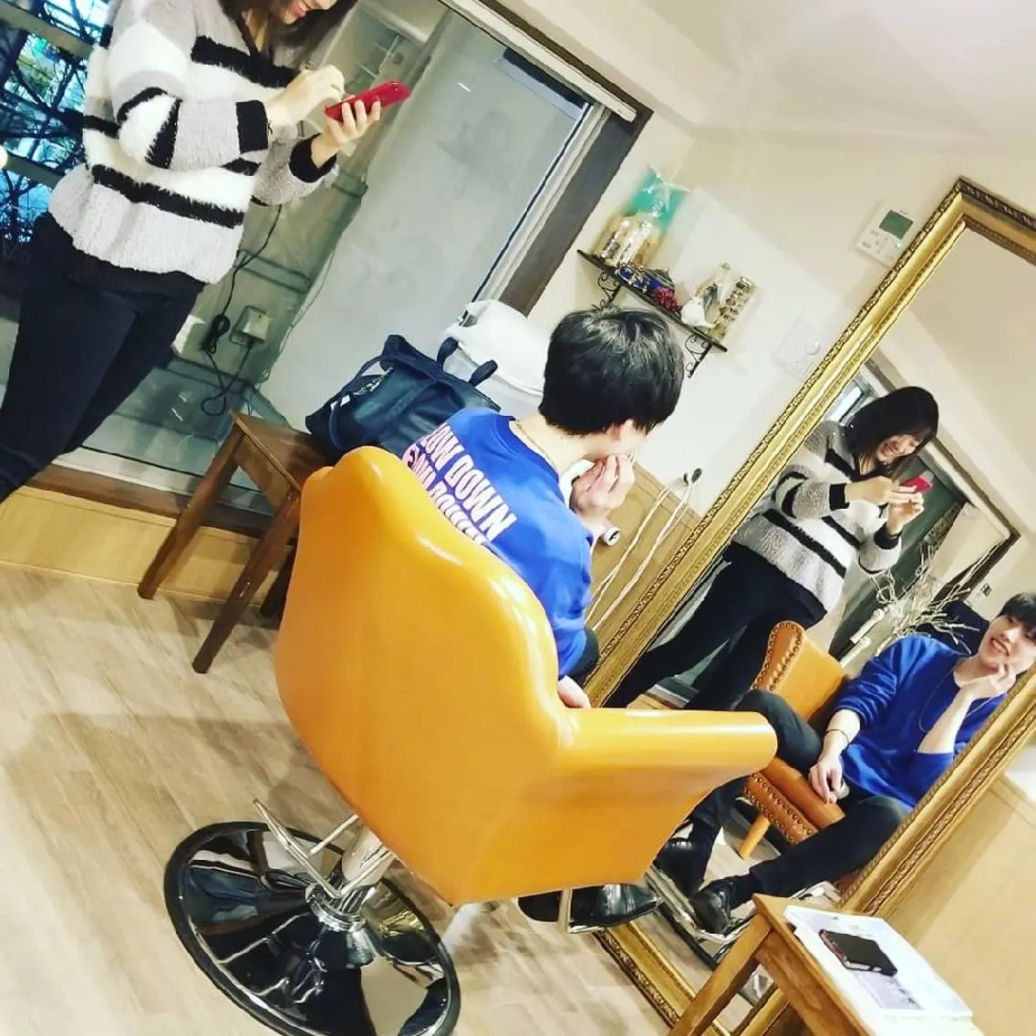 ショート メンズ メンズバレイヤージュ 外国人風カラー レイヤーカット カット spa hair ark 富井直美のヘアスタイル