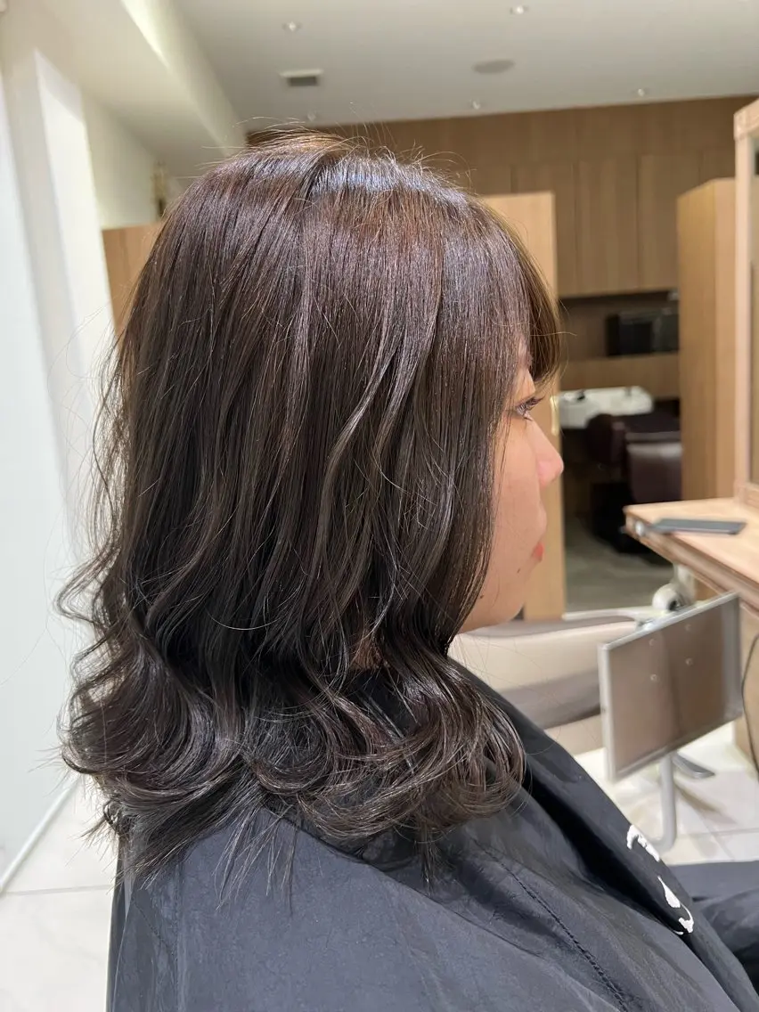 ミディアム 田代 祐太のヘアスタイル