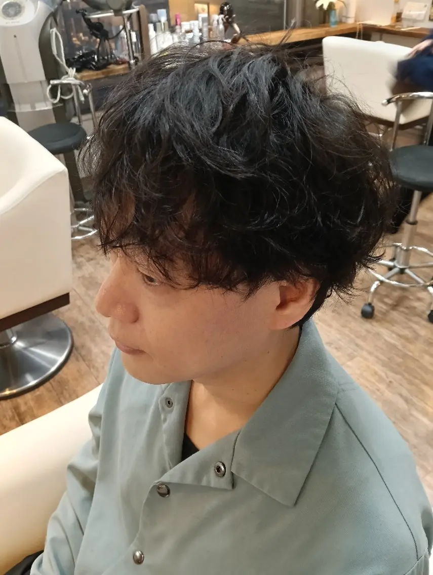 ミディアム カット 高山 稟のヘアスタイル