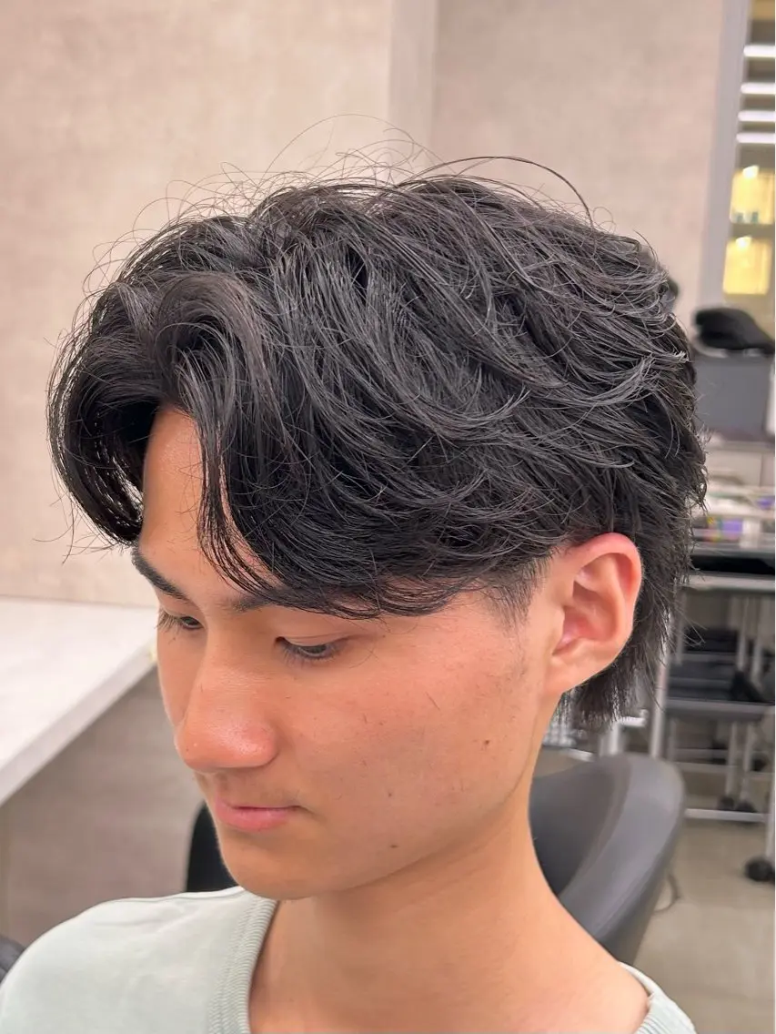 パーマ メンズ カット パーマ 🔷横浜/メンズ TAKUMI🔷のヘアスタイル