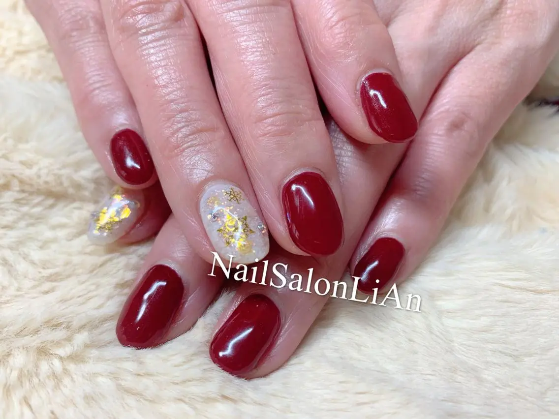 ネイル 持ち込み ハンドネイル NailSalon LiAnのネイルデザイン