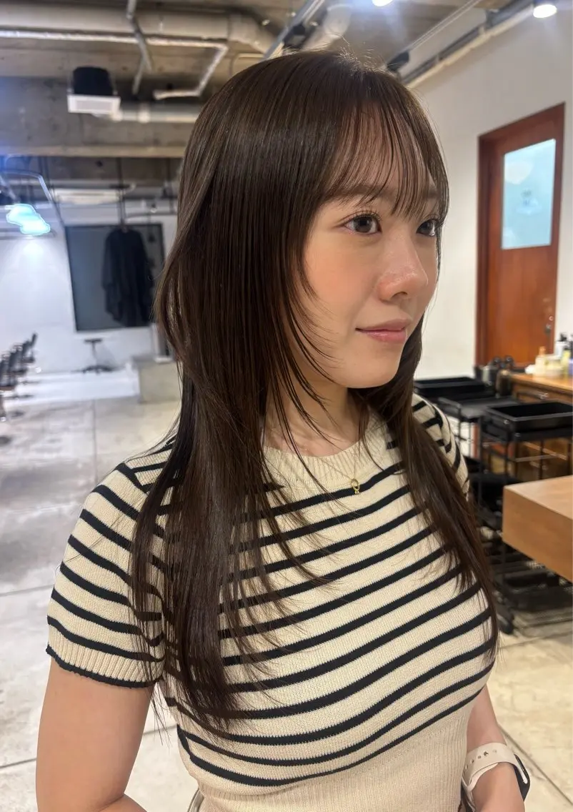 セミロング 🎀抜け感ナチュラル 🎵asuna🪽のヘアスタイル