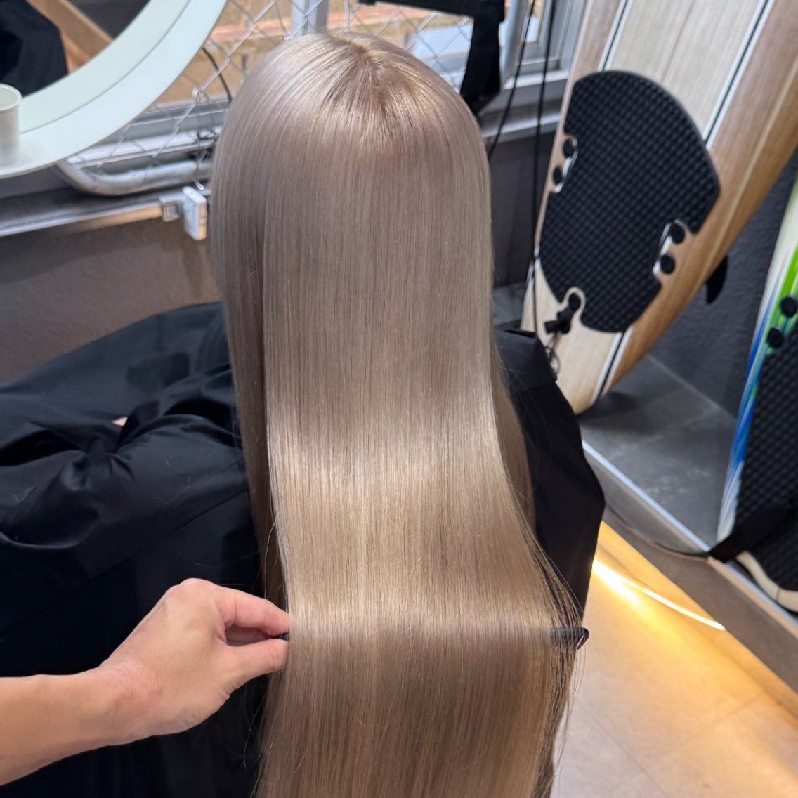 ロング カラー ヘアカラー トリートメント tet 店長 RIKITOのヘアスタイル