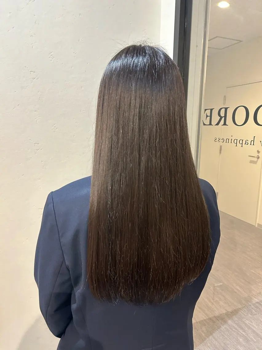ロング カラー ヘアカラー 堀 日次のヘアスタイル