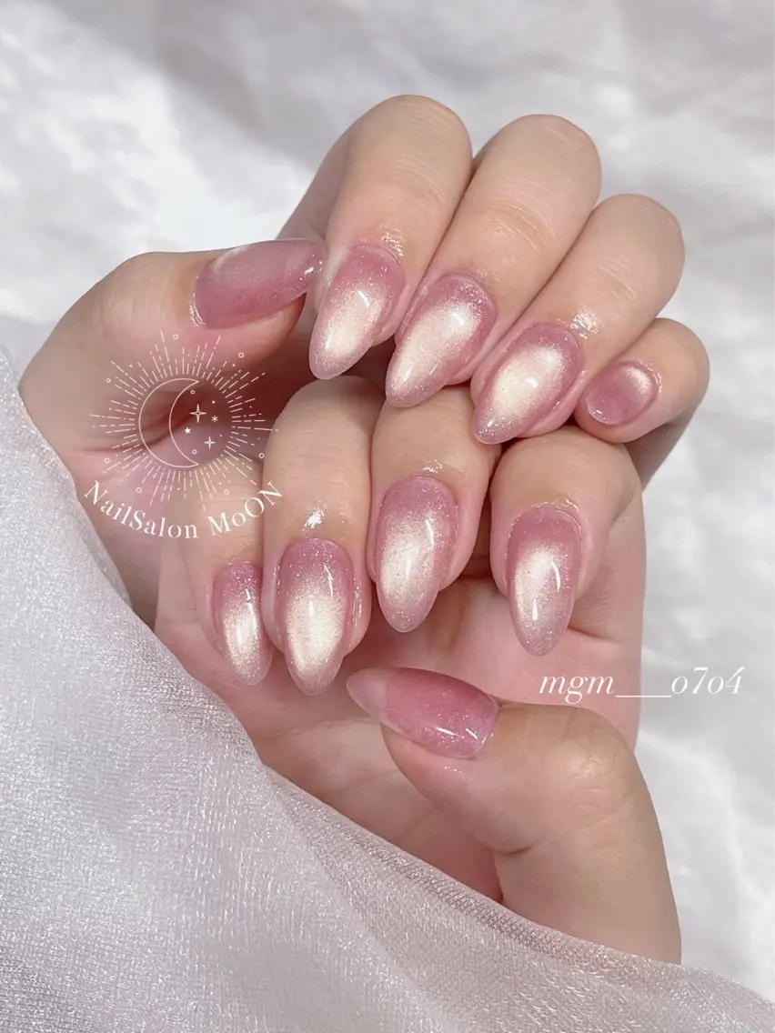 ハンドネイル ハンドケア MoON...❤︎ MeGuのネイルデザイン