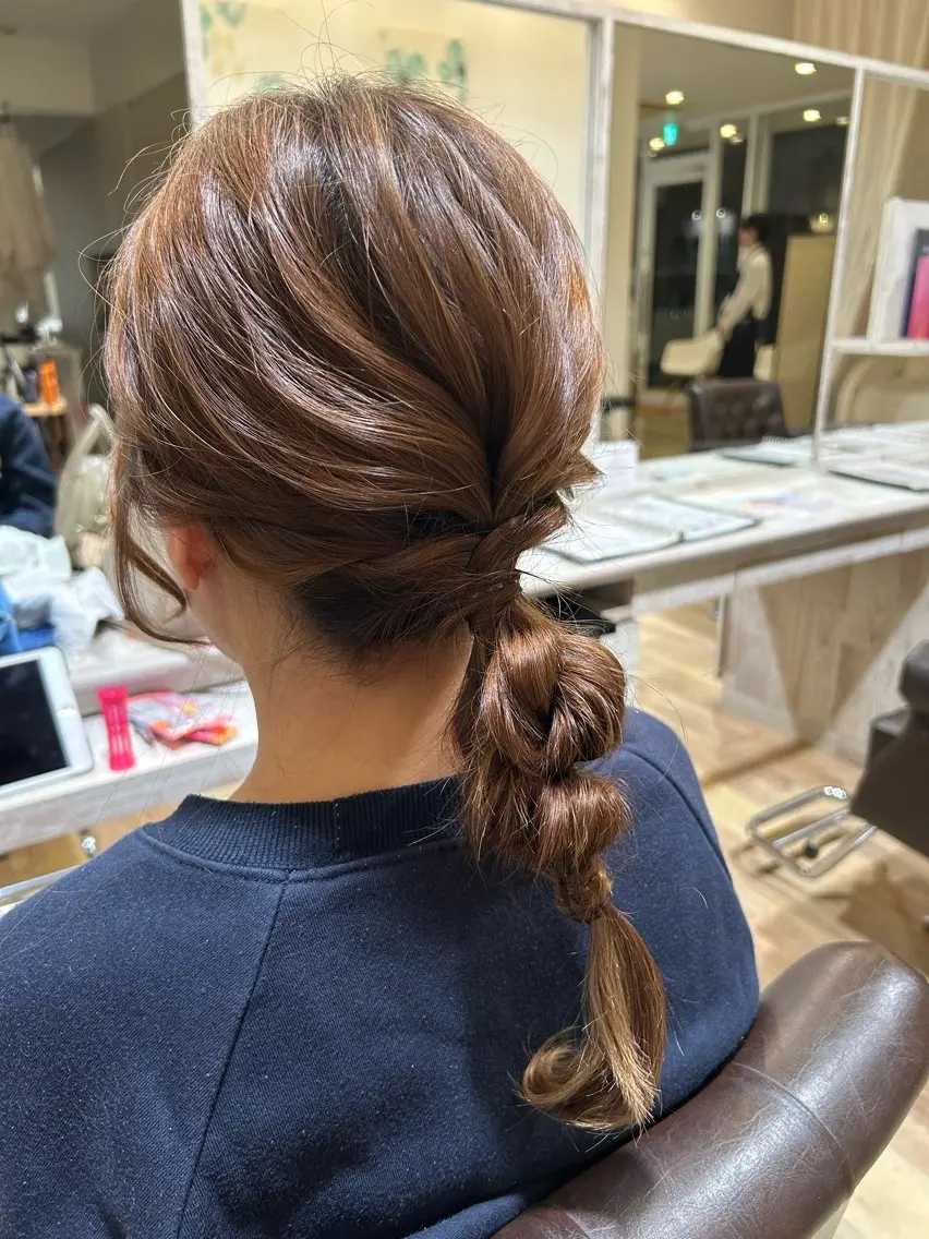 ヘアアレンジ 小川 遥加のヘアスタイル