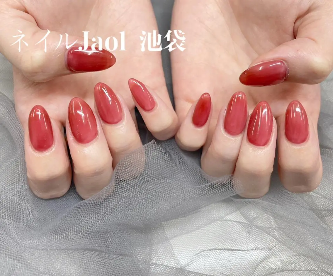 セミロング ネイルJaol 池袋のネイルデザイン