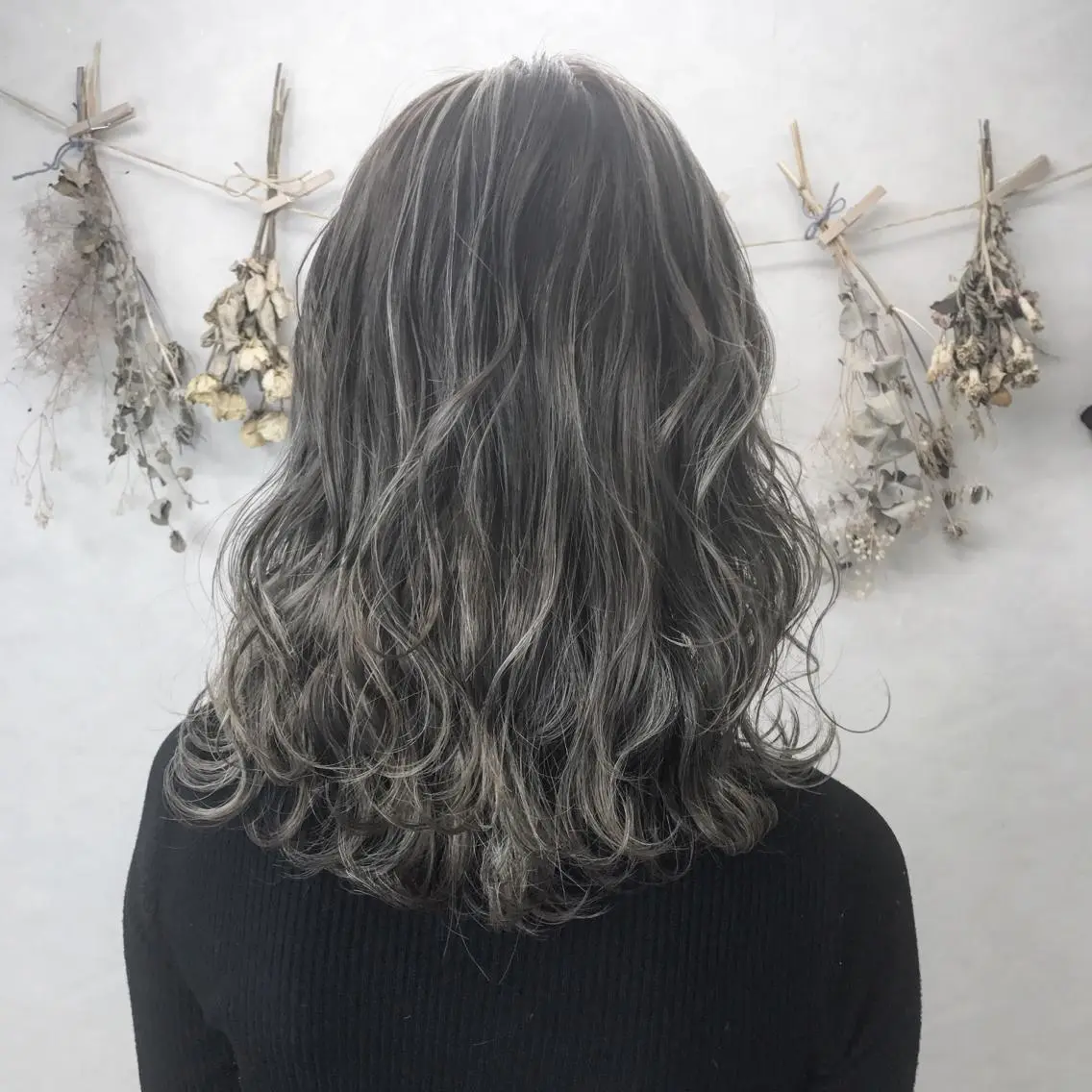 セミロング TATSUYA アートディレクターのヘアスタイル