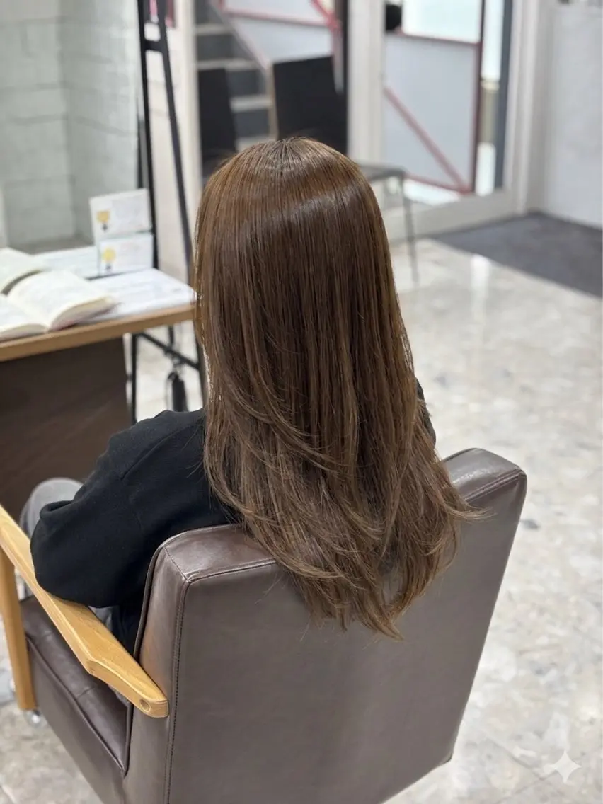 ロング カット トリートメント ✨レディース/デジパ 特化 青木 伯✨のヘアスタイル