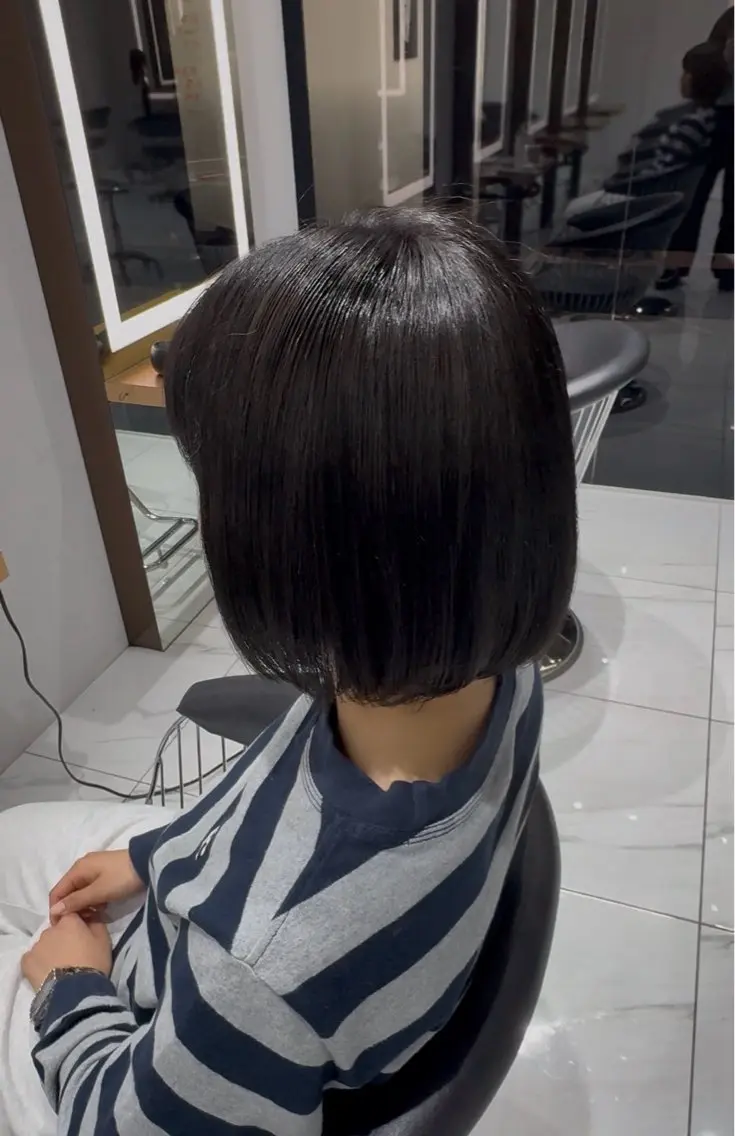 ミディアム ヘアカラー ブリーチカラー/ 渋谷/宗形建哉のヘアスタイル